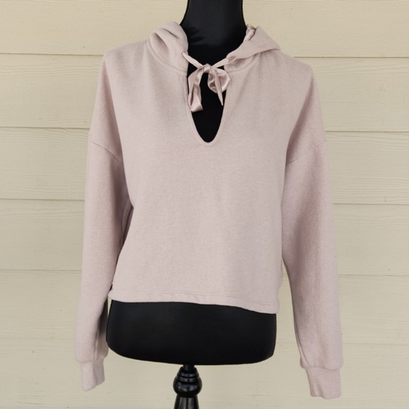 Victoria's Secret Blush Fleece Crop Hoodie (XS) - Picture 14 of 14